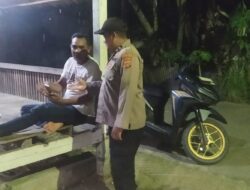 Antisipasi Guantibmas Polsek Syamtalira Bayu Rutin patroli