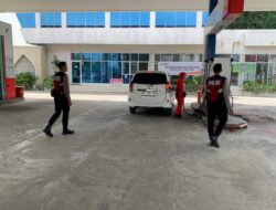 Sat Samapta Patroli Kawasan Perbankan dan SPBU Guna Cegah Gangguan Kamtibmas