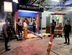 Wujudkan Situasi Pasar dan pusat keramaian aman, Sat Samapta Rutin Patroli