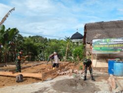 Satgas TMMD ke-122 Kodim 0103/Aceh Utara Bangun rumah layak huni untuk Adnan M. Adam