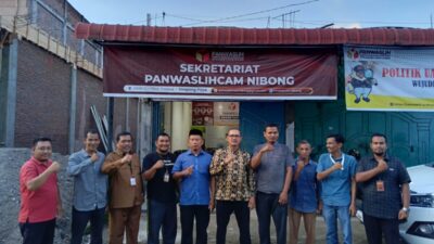 Panwaslih Aceh dan Panwaslih Aceh Utara Melakukan Monitoring Tahapan Rekrutmen PTPS di Nibong