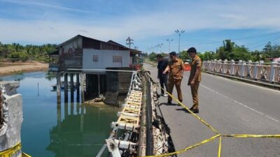 Pemko Lhokseumawe Butuh Rp 3,5 Miliar untuk Perbaikan Jembatan Loskala