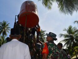 Dandim Aceh Utara Ajak Warga Lestarikan Sumur Bor TMMD