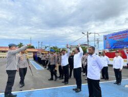 Kabid Propam Polda Aceh Pimpin Penegakan Ketertiban dan Disiplin Personil di Polres Lhokseumawe