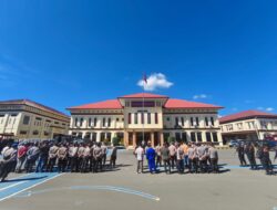 Polres Lhokseumawe Amankan Maulid Akbar Paslon Gubernur Aceh dan Wakil Gubernur Aceh Nomor Urut 1