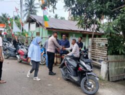 Personel Polsek Muara Satu Gencarkan Patroli, Jaga Kamtibmas di Desa Ujong Pacu