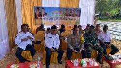 Kapolres Lhokseumawe Bersama Muspida Ikuti Video Conference Peluncuran Gugus Tugas Polri untuk Ketahanan Pangan