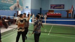 Kapolres Lhokseumawe Resmi Buka Turnamen Pewarta Pase Badminton Club Cup V