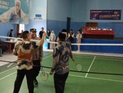 Kapolres Lhokseumawe Resmi Buka Turnamen Pewarta Pase Badminton Club Cup V