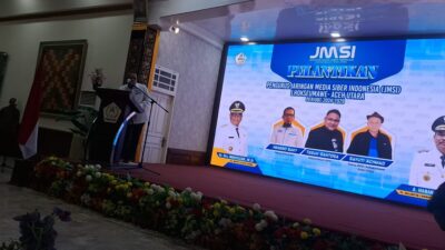 JMSI Cabang Lhokseumawe dan Aceh Utara Dilantik, Sayuti Ahmad Jadi Ketua