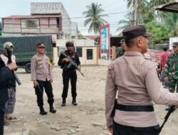 Polres Lhokseumawe Patroli Antisipasi Gangguan Kamtibmas Menjelang Pencoblosan