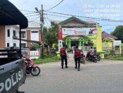 Sat Samapta Perintis Intensifkan Patroli Guna Cegah Gangguan Kamtibmas dan Wujudkan Situasi Kondusif