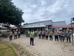 Polres Lhokseumawe Kerahkan Personel Gabungan Amankan Rekapitulasi Suara di Muara Dua