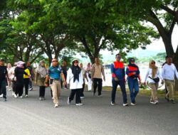 Dandim Aceh Utara Ajak Perwira Olahraga Bersama