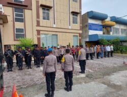 Polres Lhokseumawe Kerahkan Ratusan Personel untuk Amankan Rapat Pleno Rekapitulasi Suara Pilkada