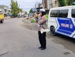 Satlantas Polres Lhokseumawe Gelar Penyuluhan, Tekan Angka Kecelakaan Lalu Lintas