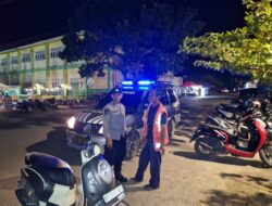 Polsek Banda Sakti Intensifkan Patroli Malam, Ajak Warga Jaga Kamtibmas