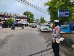 Penyuluhan Humanis, Satlantas Polres Lhokseumawe Ajak Warga Tertib Lalu Lintas