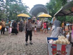 Polsek Blang Mangat Lakukan Patroli di Waterboom Mangat Ceria