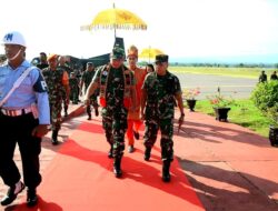 Kasad Jenderal TNI Maruli Simanjuntak Laksanakan Kunjungan Kerja ke Korem 011/Lilawangsa