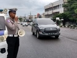 Polres Lhokseumawe Intensifkan Edukasi Lalu Lintas Melalui Penyuluhan Keliling