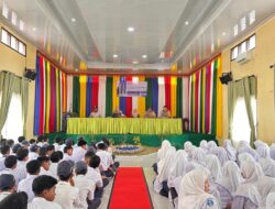 Polsek Muara Dua Gelar Sosialisasi Penerimaan Siswa Kemala Taruna Bhayangkara di SMP Negeri 7 Lhokseumawe