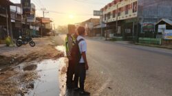 Polsek Syamtalira Bayu Amankan Lalu Lintas, Beri Rasa Aman Pelajar di Pagi Hari