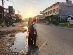 Polsek Syamtalira Bayu Amankan Lalu Lintas, Beri Rasa Aman Pelajar di Pagi Hari