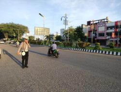 Satlantas Polres Lhokseumawe Gelar Penyuluhan Keliling, Tingkatkan Kesadaran Tertib Lalu Lintas