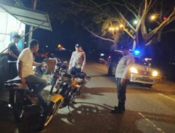 Jaga Keamanan, Polsek Banda Sakti Intensifkan Patroli Malam