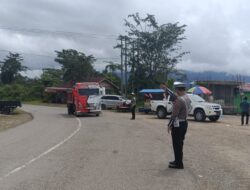 Satlantas Polres Lhokseumawe Kawal Kelancaran Arus Wisatawan di Gunung Salak Saat Libur Panjang