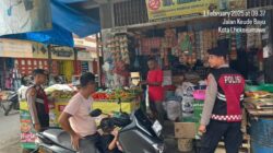 Polres Lhokseumawe Perketat Patroli di Pasar Tradisional, Cegah Aksi Kriminal