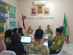 MAN 2 Aceh Utara Dapat Pendampingan Zona Integritas dari Kanwil Kemenag Aceh