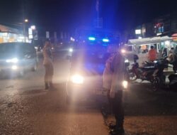 Polsek Samudera Perketat Patroli Malam, Pastikan Keamanan Warga