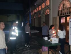 Polres Lhokseumawe Amankan Ibadah Misa Sabtu Suci di Gereja Katolik St. Mikhael