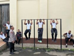 Polres Lhokseumawe Gelar Tes Kesamaptaan Jasmani untuk Tingkatkan Kesiapan Personel