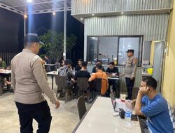 Polsek Samudera Laksanakan Patroli Malam, Ciptakan Rasa Aman di Tengah Masyarakat