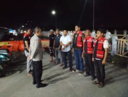Personel Polsek Muara Satu Gelar Patroli Malam, Ciptakan Rasa Aman di Tengah Masyarakat