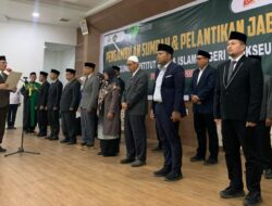 Rektor IAIN Lhokseumawe Lantik 14 Pejabat Baru, Dorong Kerja Bahagia