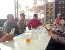Jaga Kamtibmas Jelang May Day, Kapolsek Banda Sakti Silaturahmi dengan Ketua SPSI Lhokseumawe