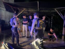 Patroli Perintis Presisi Satsamapta Polres Lhokseumawe Jaga Kamtibmas di Titik Rawan Malam Hari