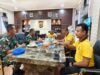 Kebersamaan di Meja Makan : Kapolres Lhokseumawe dan Dan Denpomal Pererat Sinergitas