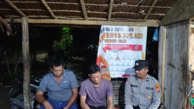 Cegah Kenakalan Remaja, Polsek Nisam Gelar Patroli Dialogis Humanis di Malam Hari