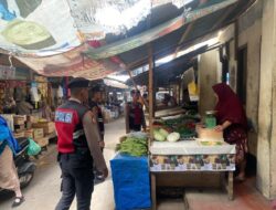 Polres Lhokseumawe Intensifkan Patroli di Pasar Tradisional untuk Cegah premanisme