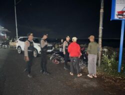 Polsek Simpang Keuramat Laksanakan Patroli Dialogis, Sampaikan Imbauan Kamtibmas di Pasar Tradisional