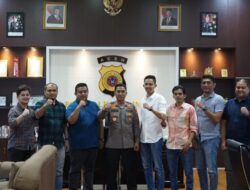 Kapolres Lhokseumawe Sambut Audiensi Hipmi, Tegaskan Komitmen Dukung Dunia Usaha