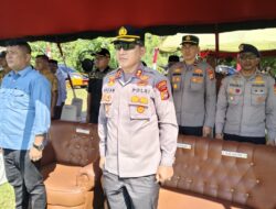 Kapolres Lhokseumawe Hadiri Pembukaan TMMD ke-124 di Simpang Keuramat