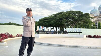 Sat Binmas Polres Lhokseumawe Himbau Warga Patuhi Syariat Islam Saat Beraktivitas di Ruang Publik