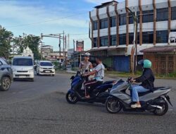 Satlantas Polres Lhokseumawe Gelar Patroli Kawasan Tertib Lalu Lintas, Sosialisasi dan Penegakan Hukum Ditingkatkan