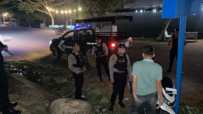 Tim Patroli Perintis Presisi Sisir Lokasi Rawan, Polres Lhokseumawe Wujudkan Malam yang Aman